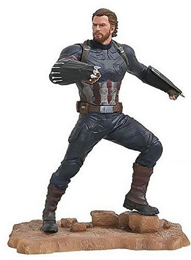 Marvel Gallery Avengers Infinity War Movie Captain America Pvc Diorama Figure Multicolor