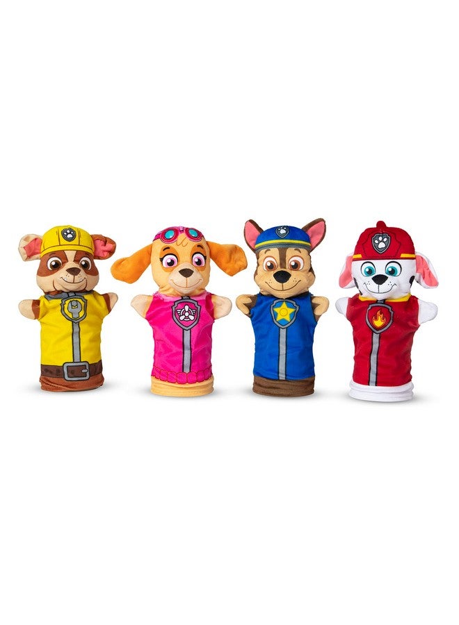 Paw Patrol Hand Puppets (4 Puppets 4 Cards) Paw Patrol Puppets Pretend Play For Kids