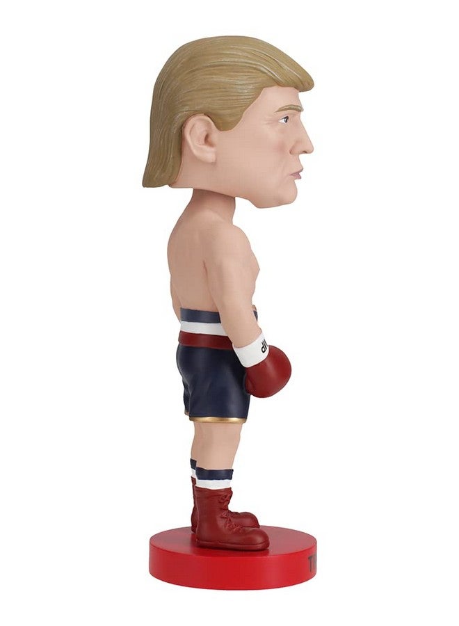 Donald Trump Boxer Never Surrender Collectible Bobblehead Statue