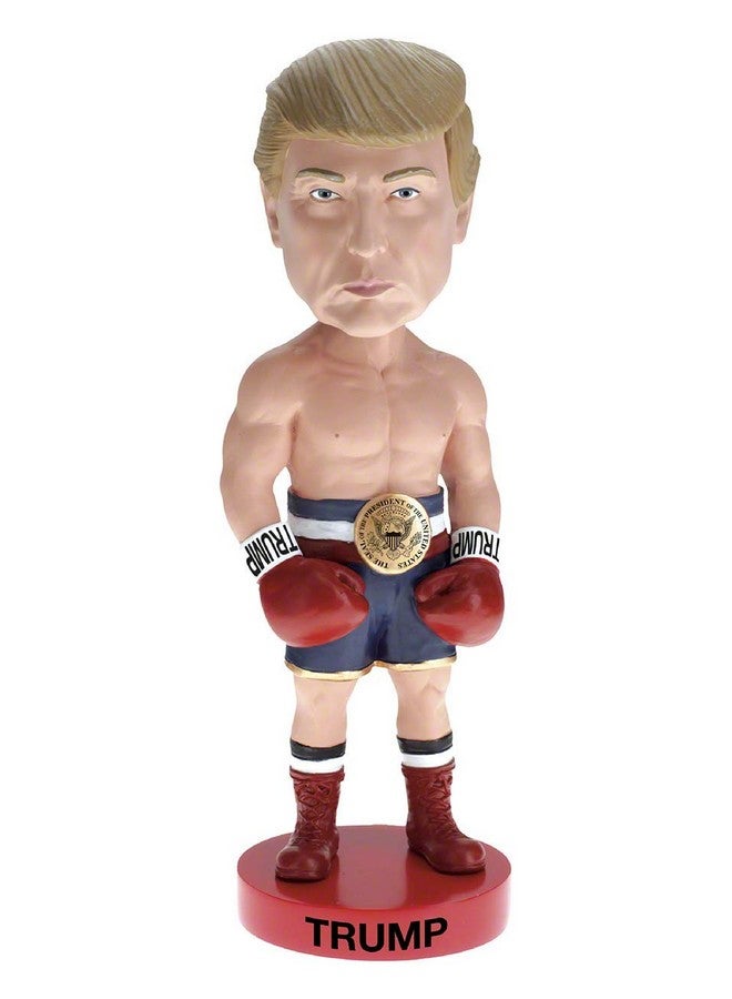 Donald Trump Boxer Never Surrender Collectible Bobblehead Statue