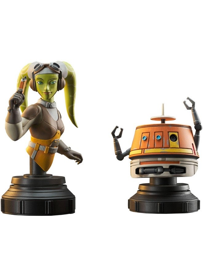 Star Wars Rebels Hera & Chopper Minibust Set Multicolor (Jan221987)