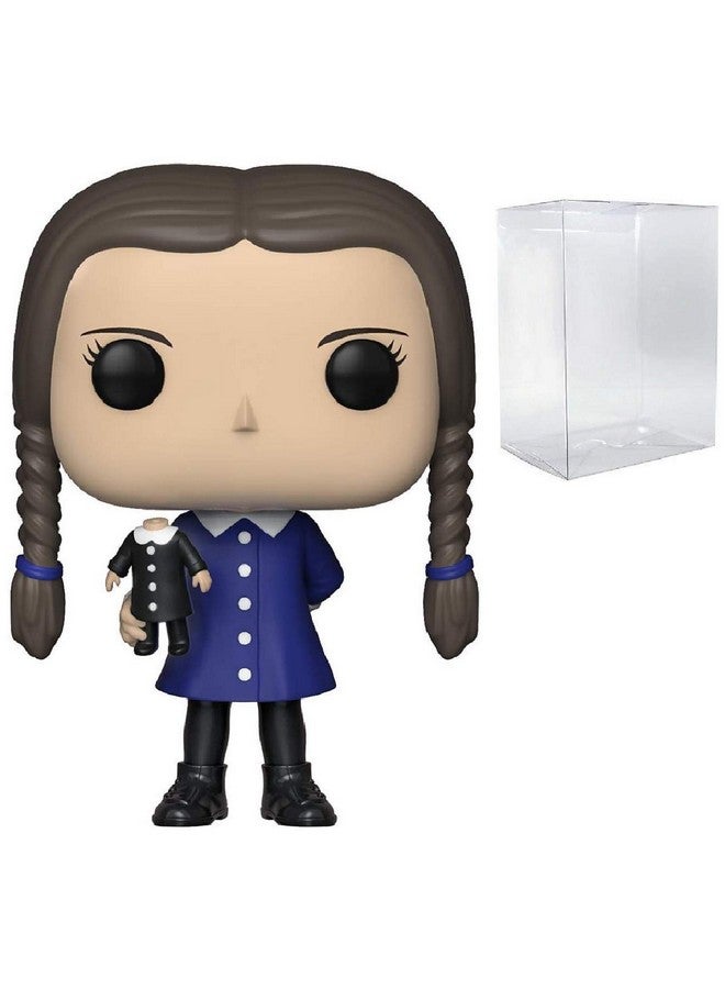 Pop Tv The Addams Family Wednesday Addams Pop Vinyl Figure (Includes Compatible Pop Box Protector Case)