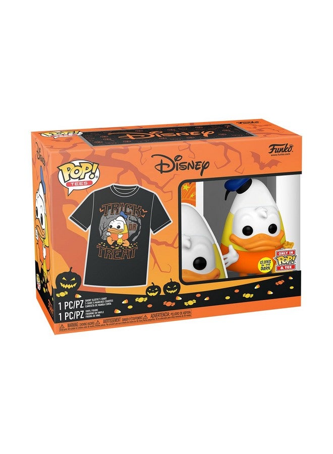 Pop & Tee Disney Halloween Donald Duck M