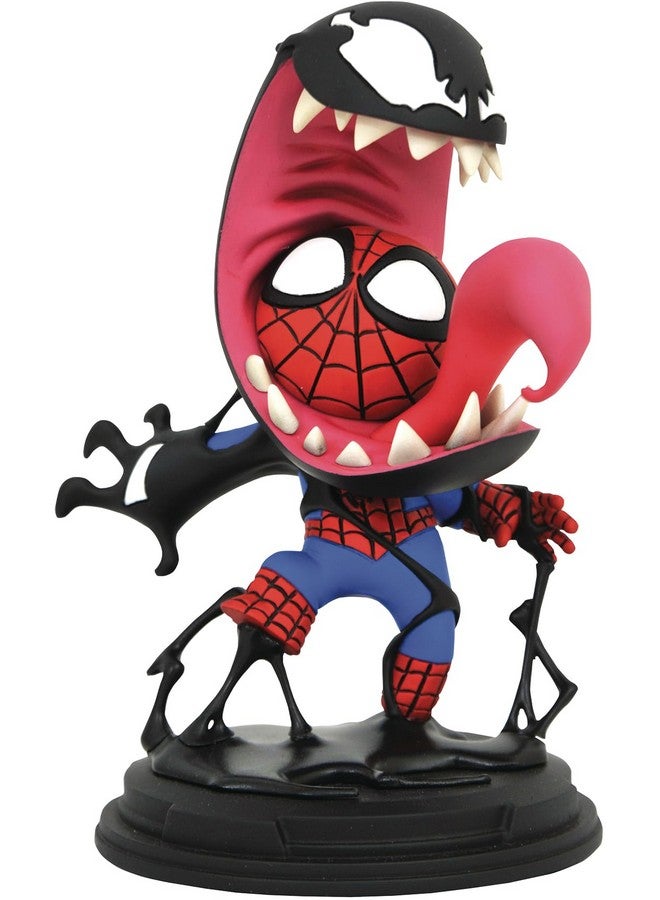 Marvel Animated Venom & Spiderman Statuemulticolor5 Inches