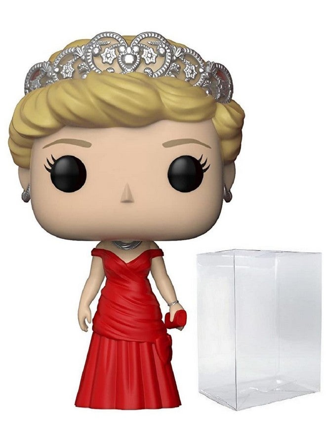 The Royal Family Princess Diana [Princess Of Wales] Limited Edition Chase Pop Vinyl Figure (Bundled With Compatible Pop Box Protector Case)
