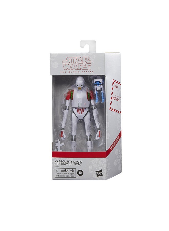 Black Series Kx Security Droid Action Figure [Holiday Edition]