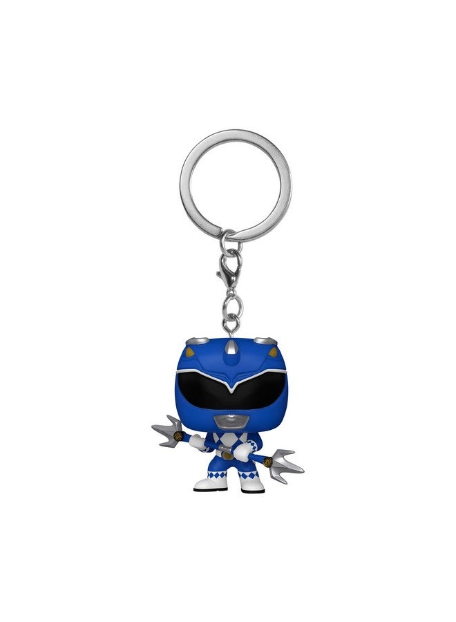 Pop Keychain Mighty Morphin Power Rangers 30Th Anniversary Blue Ranger