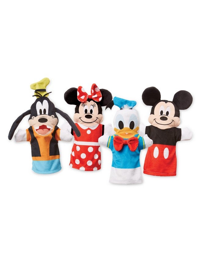 Disney Mickey Mouse & Friends Soft & Cuddly Hand Puppets 9.5 X 2.1 X 14.25 Inches Multi