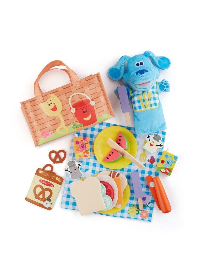 Blue’S Clues & You Share With Blue Picnic Play Set With Hand Puppet Fsccertified Materials