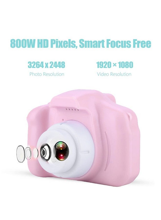 Mini Portable Digital Camera For Children With Photovideo Function Hd 1080P Camera With 2.0Inch Ips Color Screen Support Up To 32G Memory Card Best Boys Girls()
