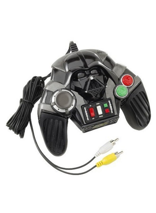 Revenge Of The Sith Plug N' Play Tv Game (Darth Vader Controller With 5 Epic Games 2005 Jakks Pacific)