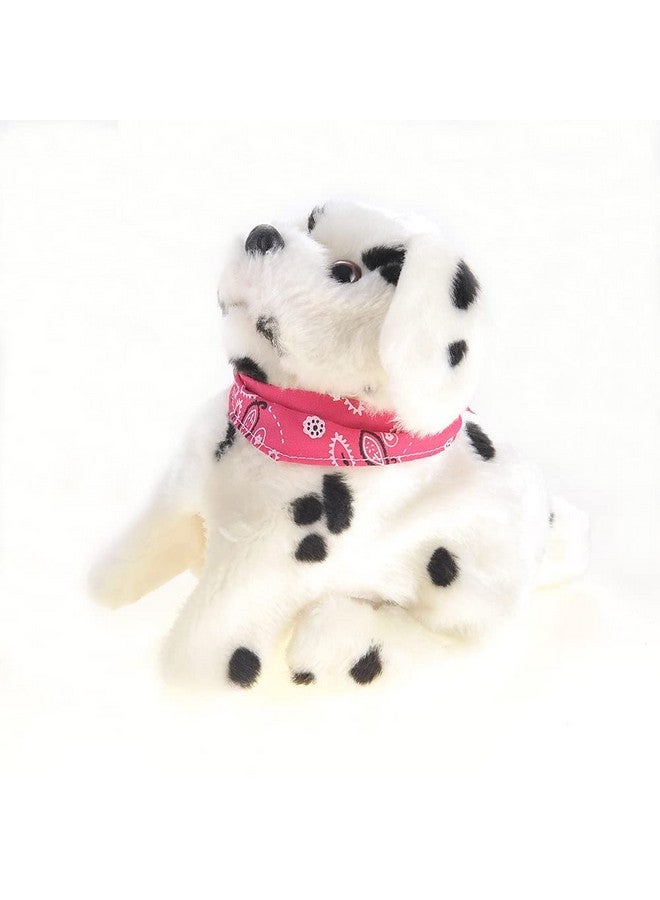 Cute Somersault Little Puppy Barks Sits Walk And Flips Pet Toy Dog