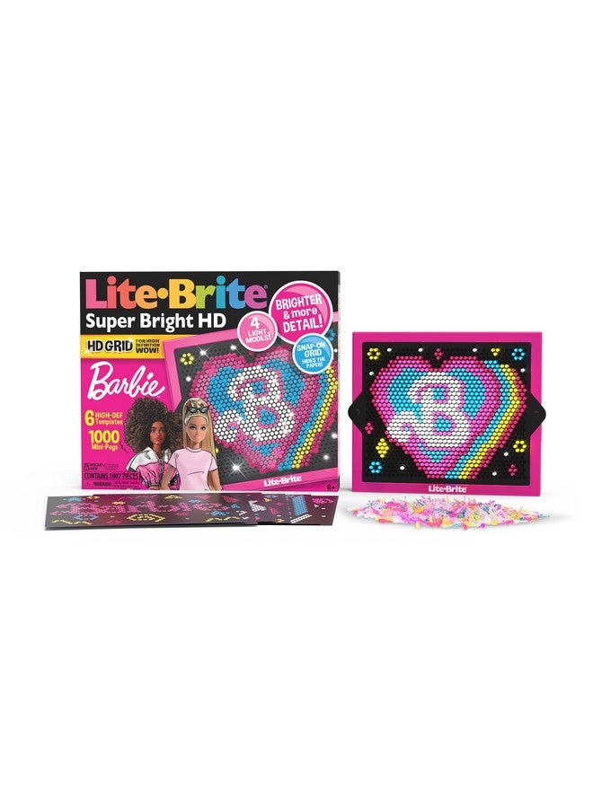 Super Bright Hd Barbie Edition Creative Retro Lightup Screen Educational Play For Children Enhances Creativity Gift For Girls And Boys Ages 6+