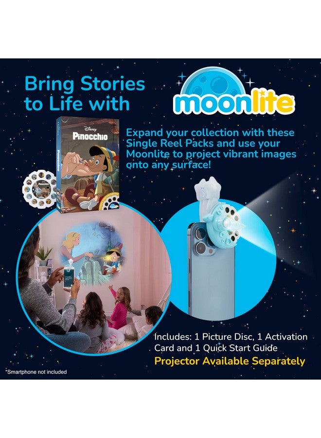 Storytime Pinocchio Storybook Reel A Magical Way To Read Together Digital Story For Projector Fun Sound Effects Learning Gifts For Kids Ages 1 Year And Up