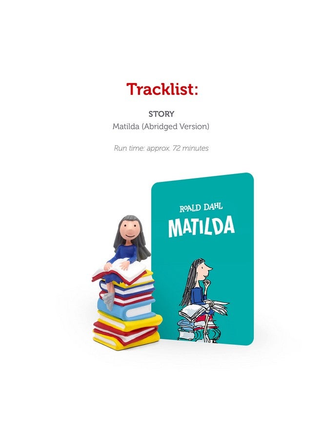 Matilda Audio Play Character By Roald Dahl