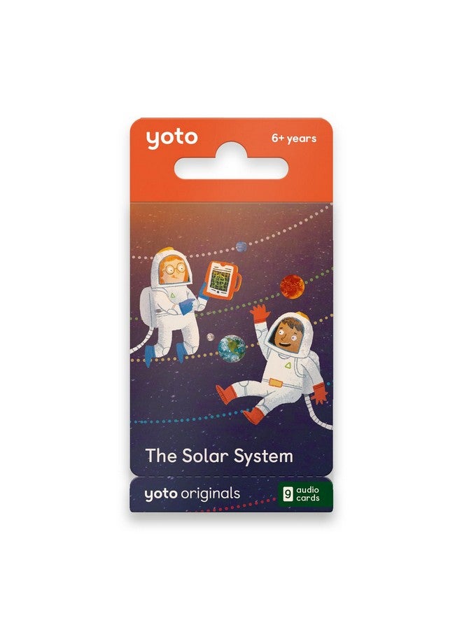 Yoto The Solar System 9 Kids Audiobook Cards For Use With Yoto Player & Mini Allin1 Audio Player Educational Screenfree Listening With Fun Stories For Learning & Interactive Quizes Ages 6+