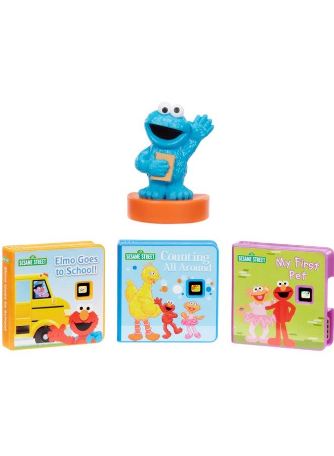 Story Dream Machine Sesame Street Cookie Monster & Friends Story Collection Storytime Books Audio Play Character Gift And Toy For Toddlers And Kids Girls Boys Ages 3+
