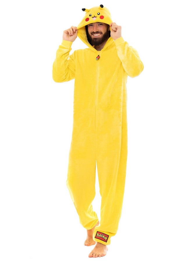 Mens Onesie Pikachu Yellow Xlarge