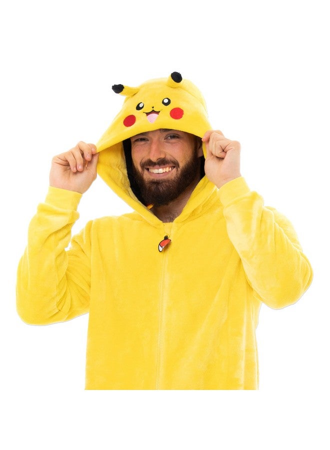 Mens Onesie Pikachu Yellow Xlarge