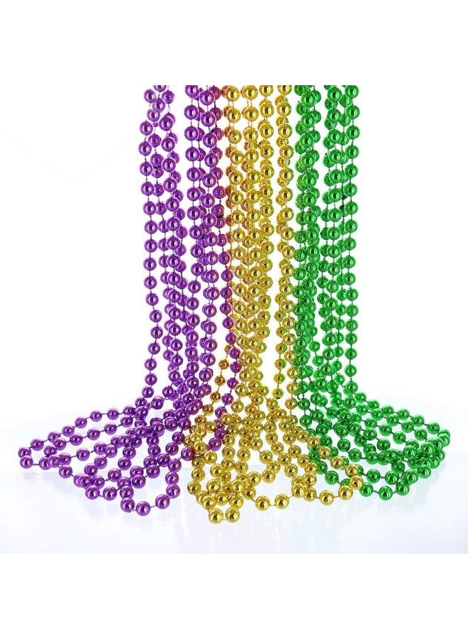 12 Pcs Mardi Gras Beads 33