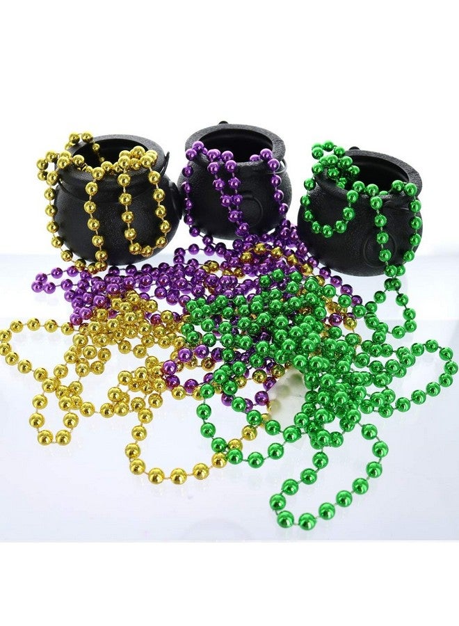 12 Pcs Mardi Gras Beads 33