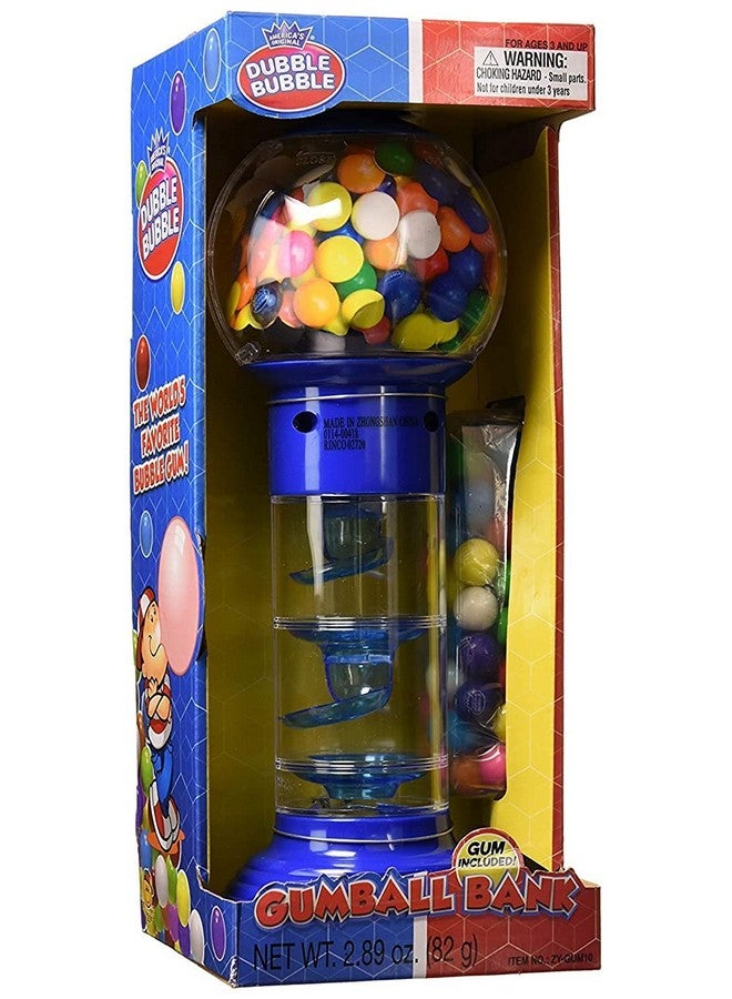 10.5 Inch Spiral Fun Gumball Bank Colors May Vary One Piece