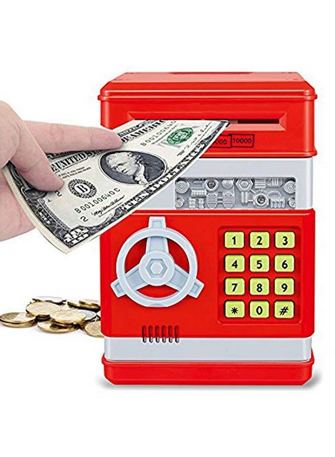 Kids Piggy Bank Toy Digital Password Key Money Safe For Cash Coin Mini Atm Cash Coin Saving Toy For Children