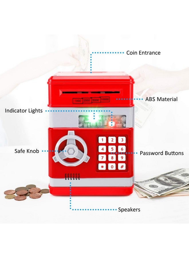 Kids Piggy Bank Toy Digital Password Key Money Safe For Cash Coin Mini Atm Cash Coin Saving Toy For Children