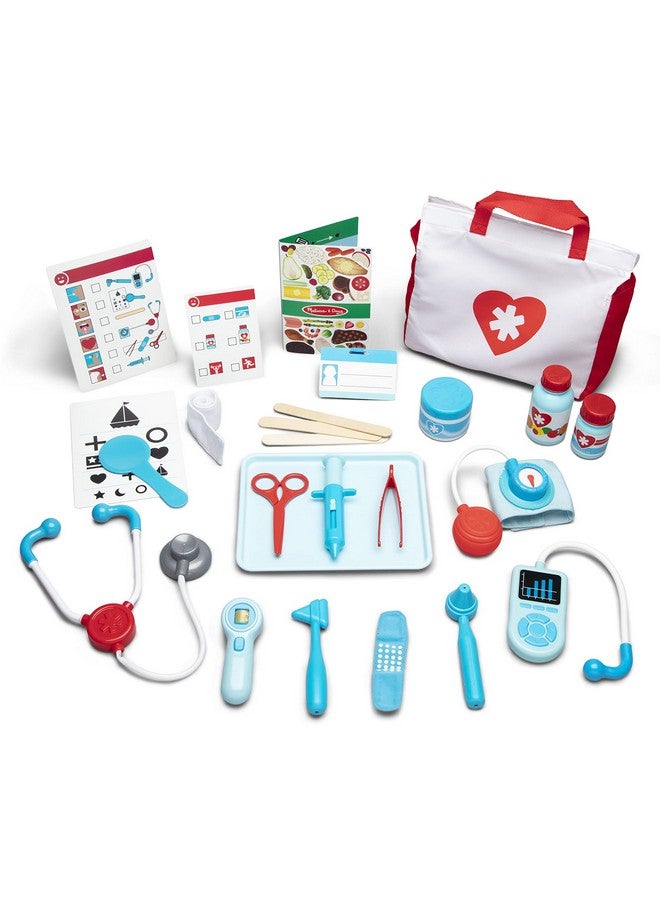 Get Well Doctor’S Kit Play Set 25 Toy Pieces Doctor Role Play Set Doctor Kit For Toddlers And Kids Ages 3+