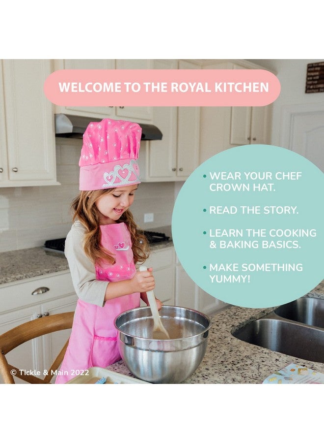 I Hereby Crown You Chef Princess Chef Gift Set Kids Chef Hat And Apron For Girls Age 37 Years Old
