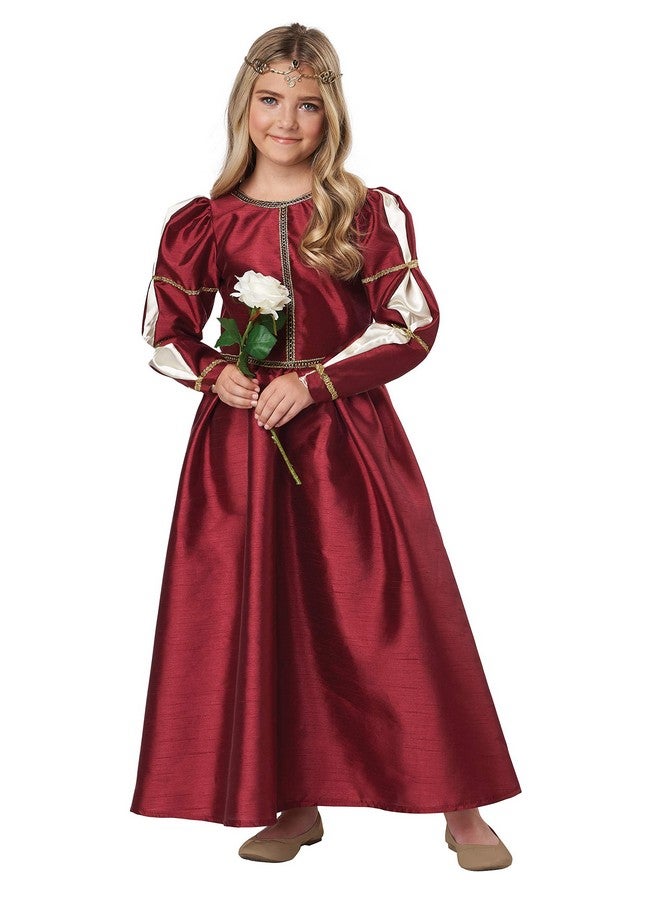 Renaissance Princess Child Costume Mediumburgundy