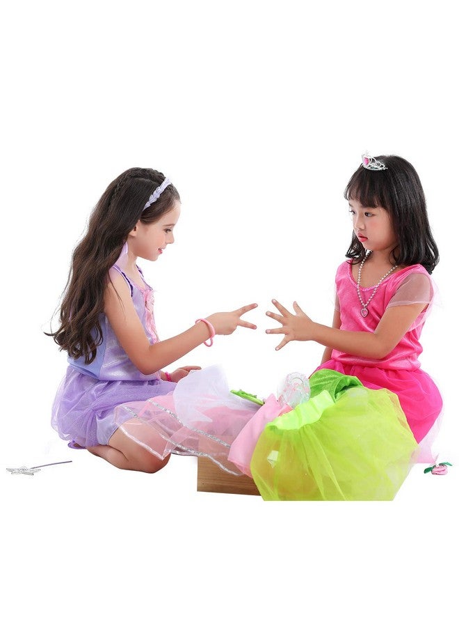 Dress Up Clothes For Little Girls Kids Dress Up & Pretend Play Princess Dress Up Trunk Costume For Girls 36 Years