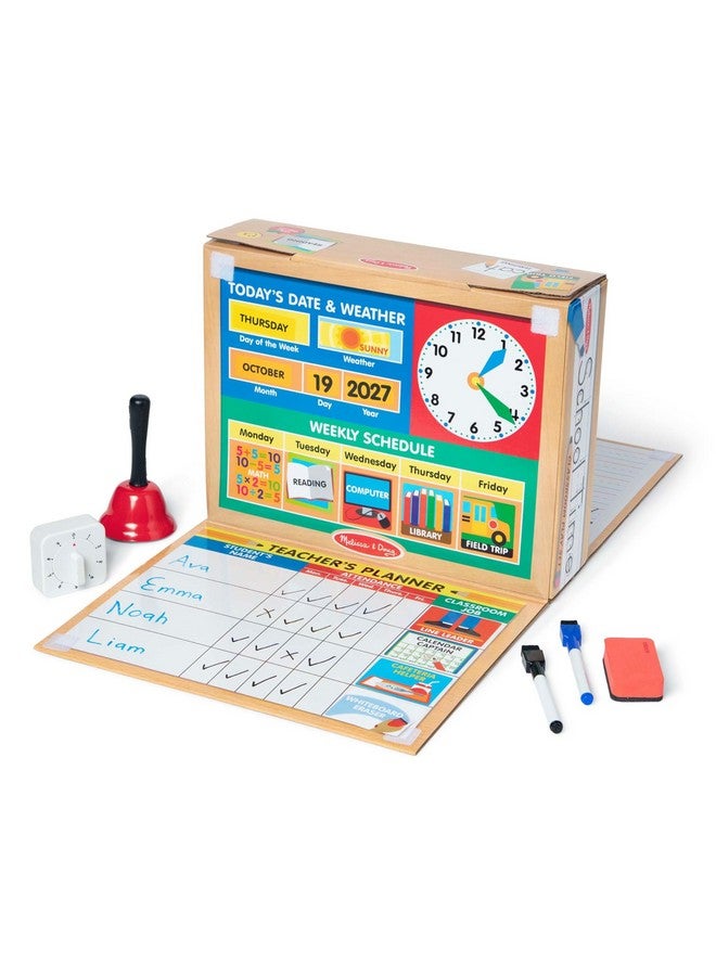 School Time Classroom Play Set Game Be Teacher Or Student Play School Pretend Teacher Activity Set Ages 4+ Fsccertified Materials