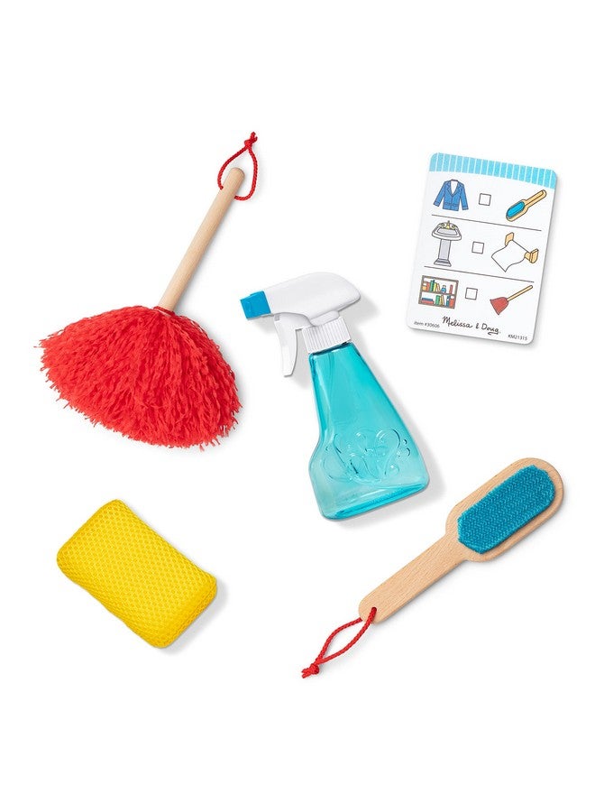 Deluxe Sparkle & Shine Cleaning Play Set (11 Pieces) Fsccertified Materials