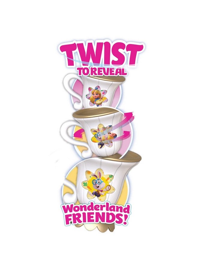 Disney Junior Alice’S Wonderland Bakery Tea Party Kids Tea Set For 2 Officially Licensed Kids Toys For Ages 3 Up By Just Play