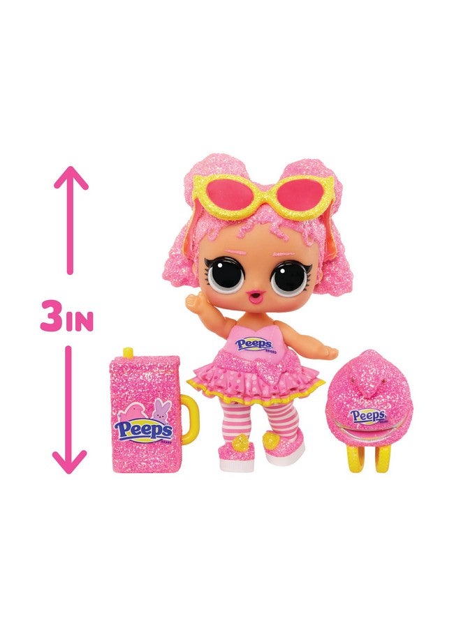 Lol Surprise! Loves Mini Sweets Peeps Fluff Chick With Collectible Doll 7 Surprises Spring Theme Peeps Limited Edition Doll Great Gift For Girls Age 4+