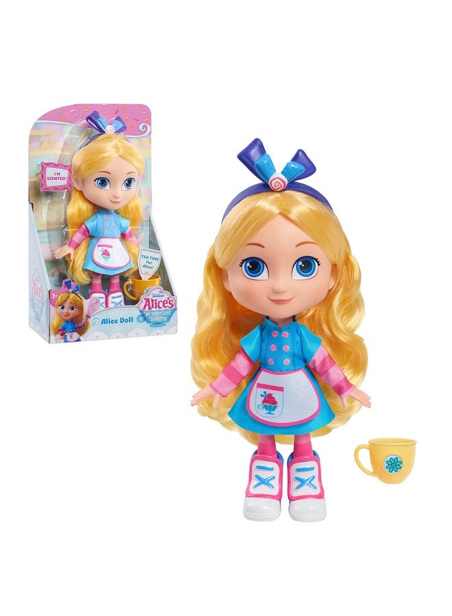 Disney Junior Alice’S Wonderland Bakery Alice Doll And Accessories Officially Licensed Kids Toys For Ages 3 Up By Just Play