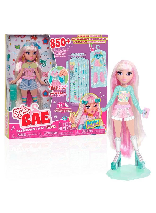 Style Bae Kiki 10Inch Fashion Doll And Accessories 28Pieces Kids Toys For Ages 4 Up By Just Play