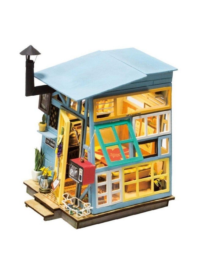 Diy Dollhouse Kits With Accessories Miniature House Decorations Best Gifts For Boys & Girls 14 Year Old And Up (Wooden Hut)