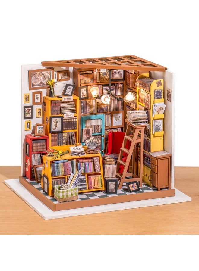 Dollhouse Kit Miniature Diy Library House Kits Best Birthday Gifts For Teens