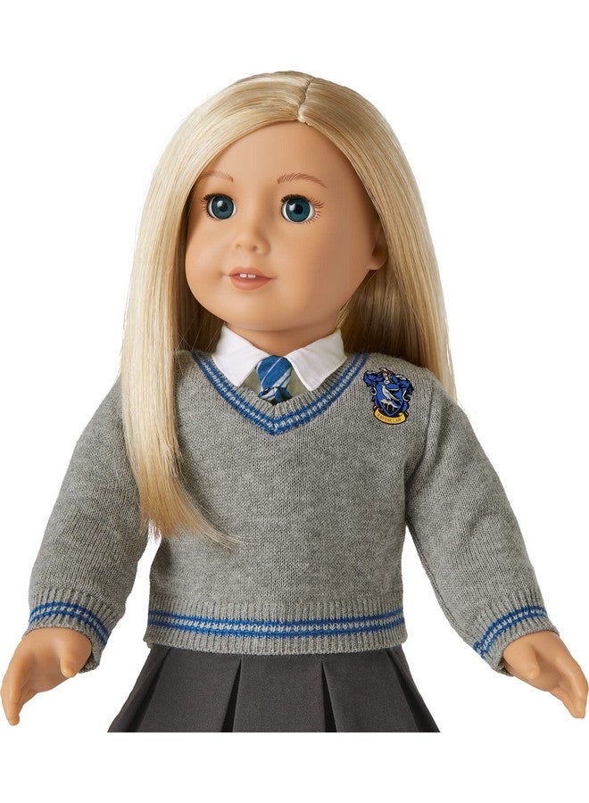 Harry Potter 18Inch Doll Ravenclaw Outfit With Sweater Tie And Scarf Featuring House Crest For Ages 6+