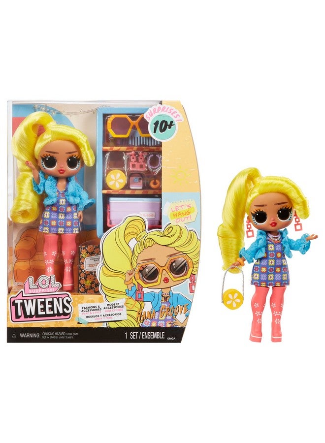 Lol Surprise Tweens Fashion Doll Hana Groove With 10+ Surprises And Fabulous Accessories Great Gift For Kids Ages 4+