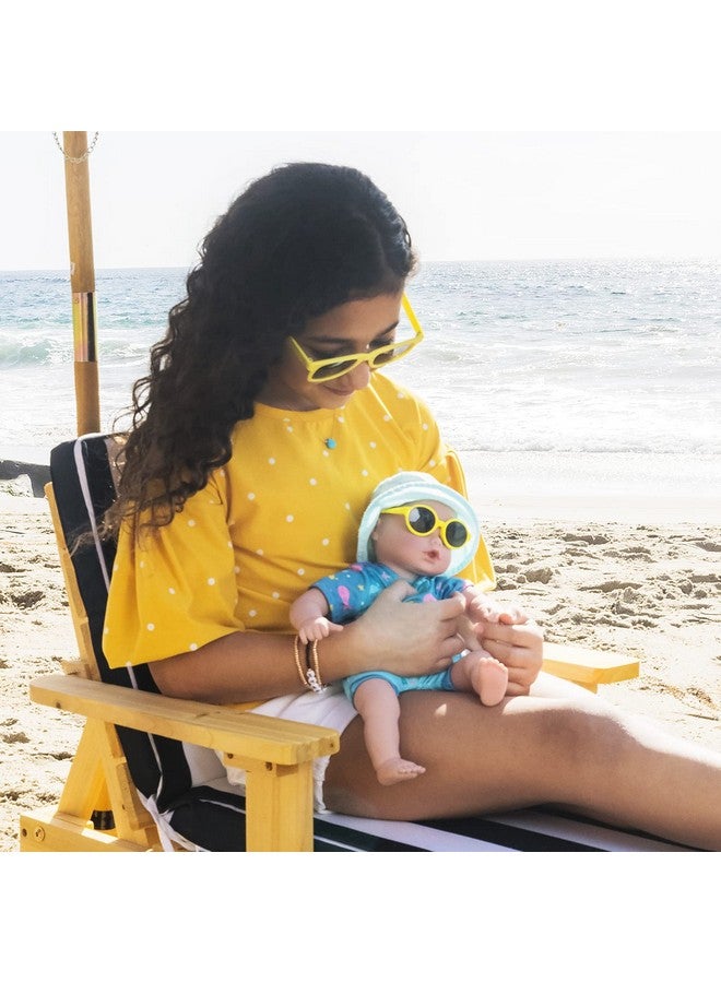 Beach Baby Doll Sunny 13 Inch Beach Toy With Sun Activated Freckles & Rosy Cheeks