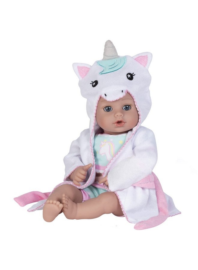 Baby Bath Toy Unicorn 13 Inch Bath Time Doll With Quickdri Body