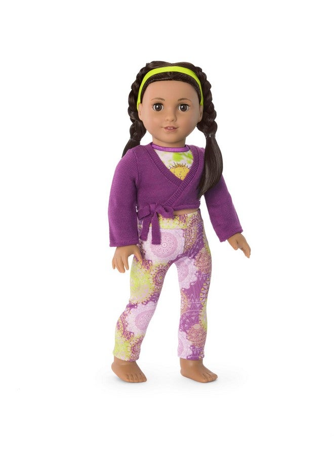 Girl Of The Year Kavi Sharma 18Inch Doll Yoga Outfit Featuring 4 Pieces For Ages 8+