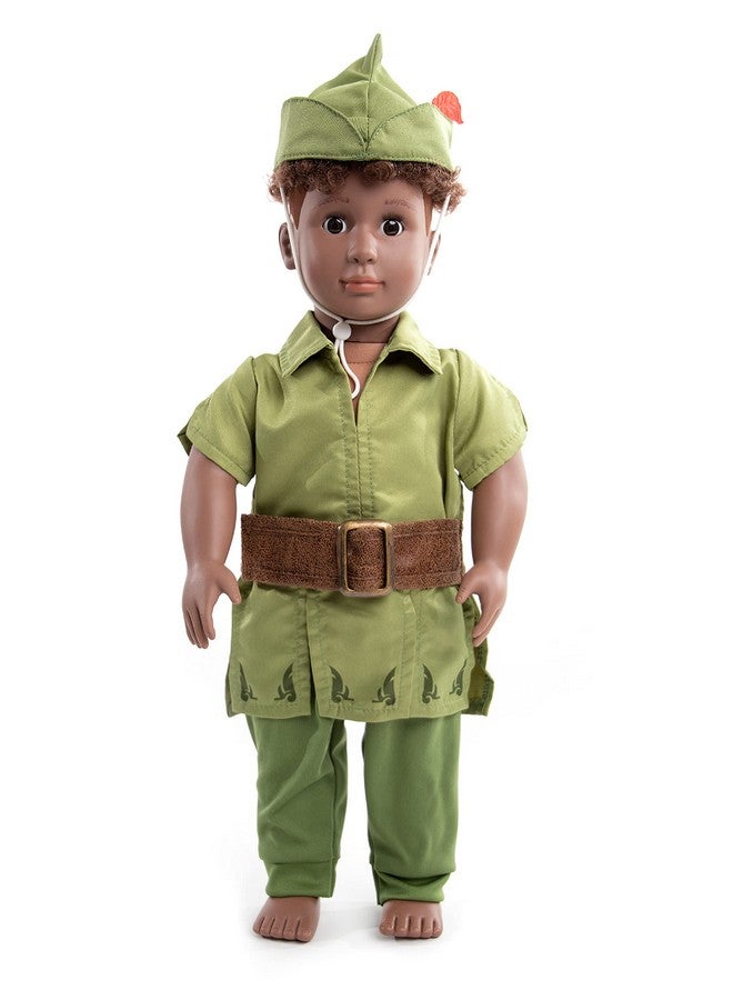 Boys Doll Clothes Costumes (Peter Pan) Doll Not Included Machine Washable Child Pretend Play And Party Doll Clothes