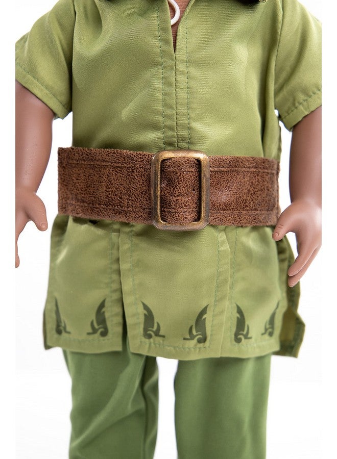Boys Doll Clothes Costumes (Peter Pan) Doll Not Included Machine Washable Child Pretend Play And Party Doll Clothes