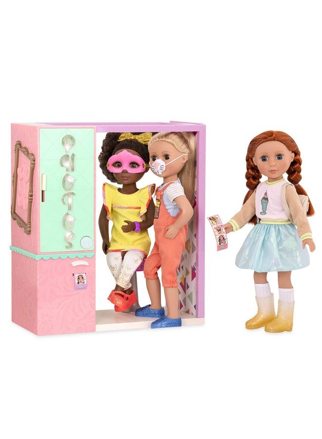 Picture Of Friendship Photo Booth For 14Inch Dolls Toys Clothes And Accessories For Girls 3Yearold And Up