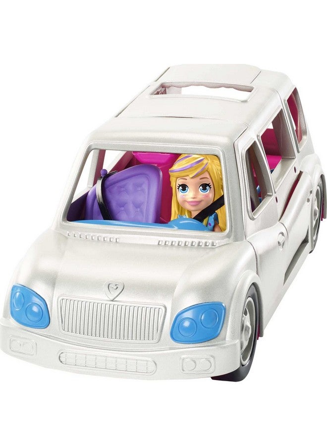 Vehicle Toy With 3Inch Doll And 14 Fashion Accessories Arrive In Style Limo Playset