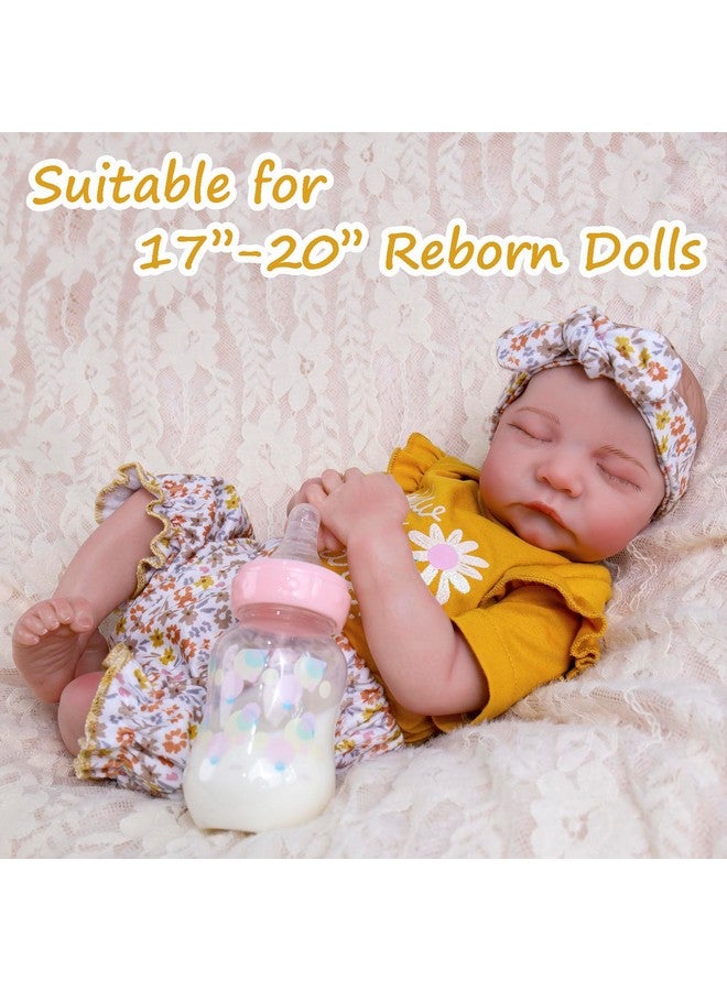 Reborn Baby Dolls Clothes 20 Inch Outfit 3 Pcs Yellow Flower Set For 1720 Inch Reborn Doll Newborn Girl